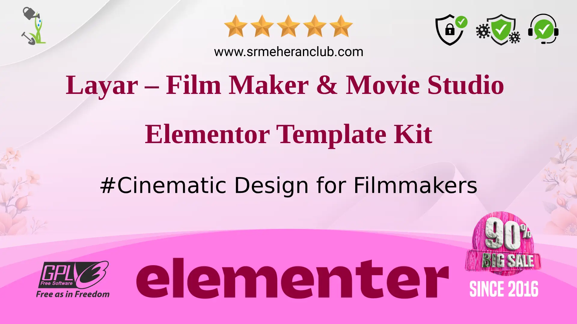 Layar – Film Maker & Movie Studio Elementor Template Kit — Elementor Kit by Themeforest