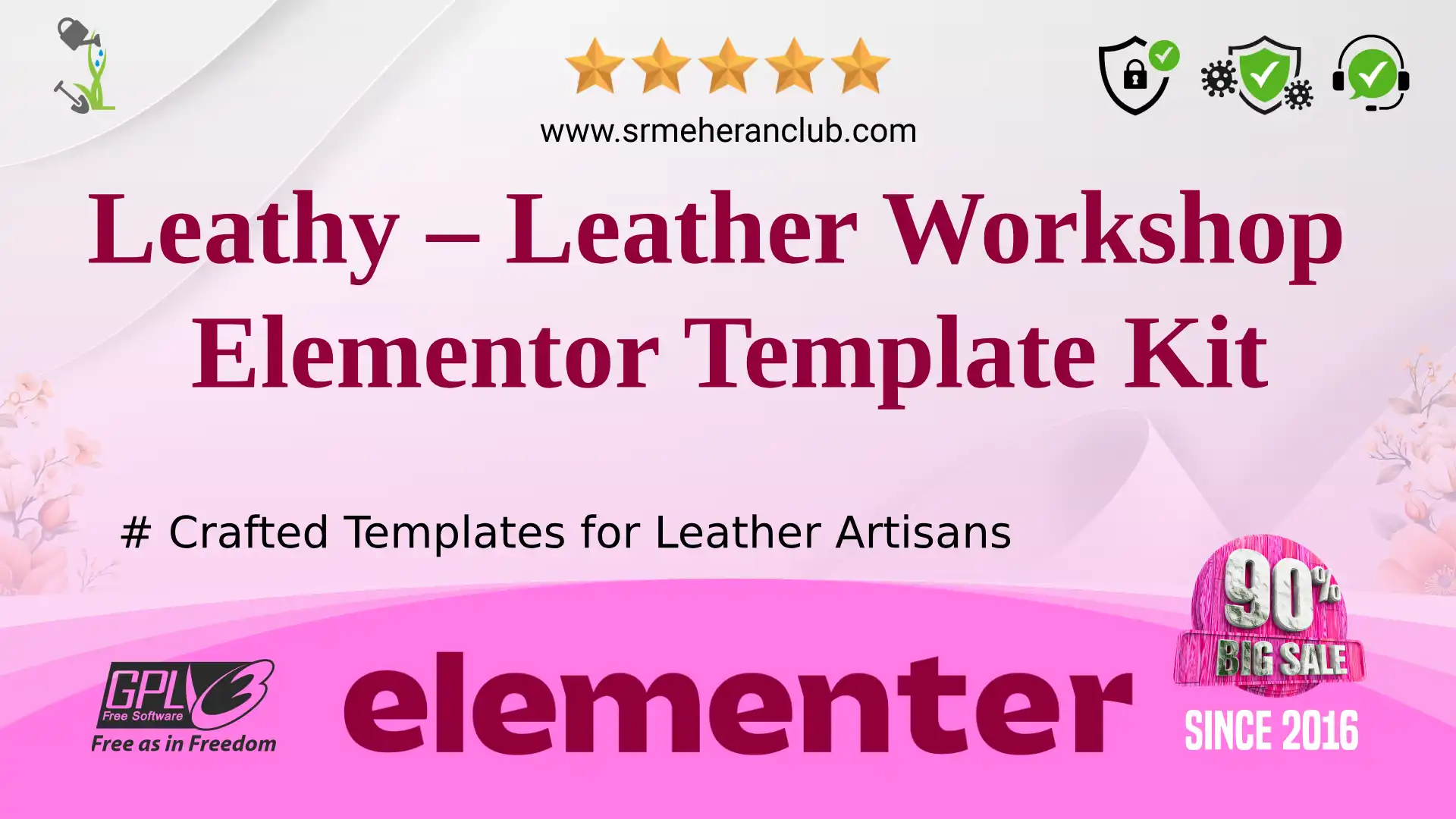 Leathy – Leather Workshop Elementor Template Kit — Elementor Kit by Themeforest