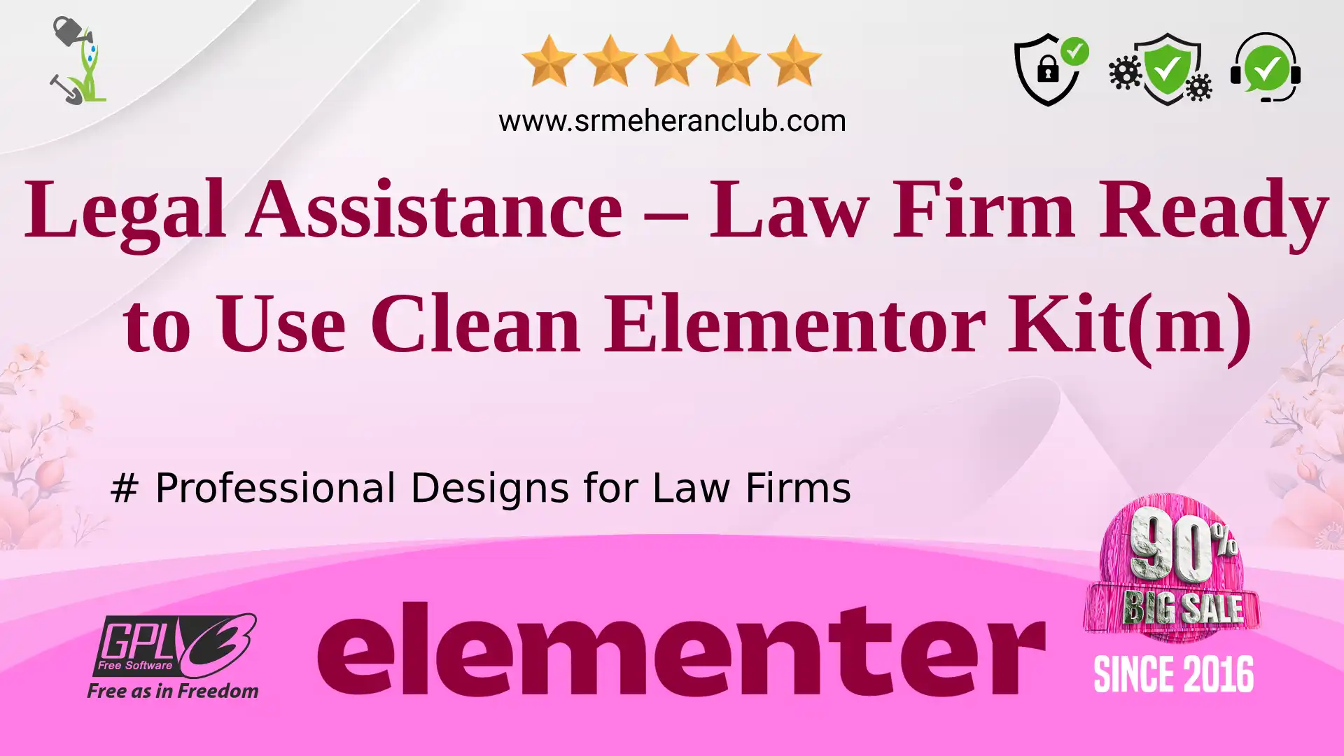 Legal Assistance – Law Firm Ready to Use Clean Elementor Kit(m) — Elementor Kit by Templatemonster