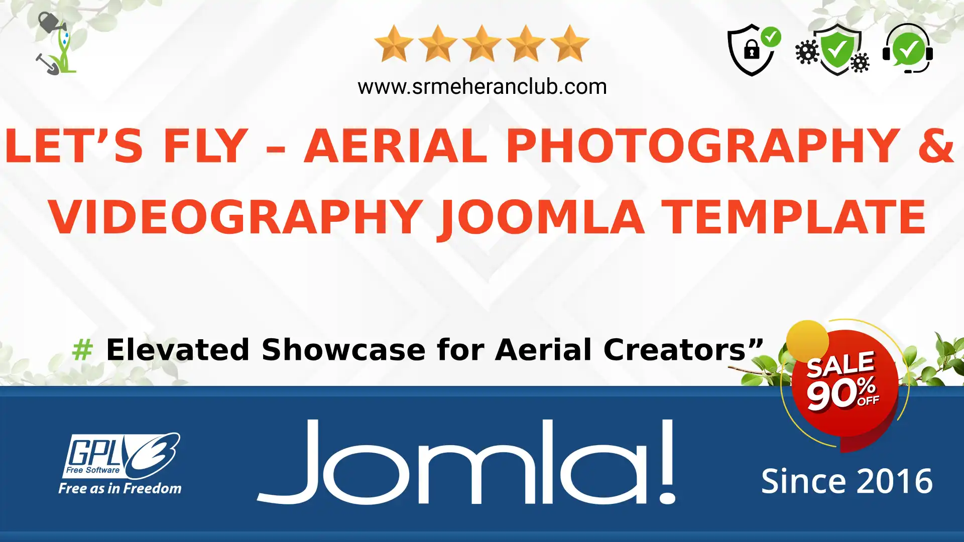 Let’s Fly – Aerial Photography & Videography Joomla Template — Theme by Templatemonster