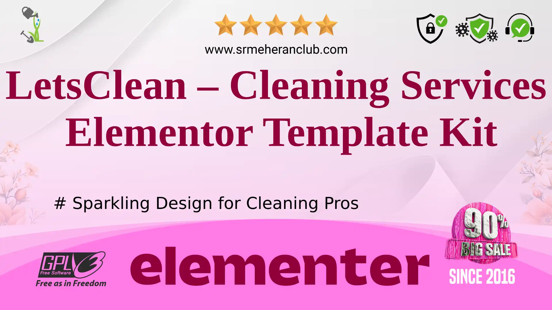 LetsClean – Cleaning Services Elementor Template Kit — Elementor Kit by Themeforest