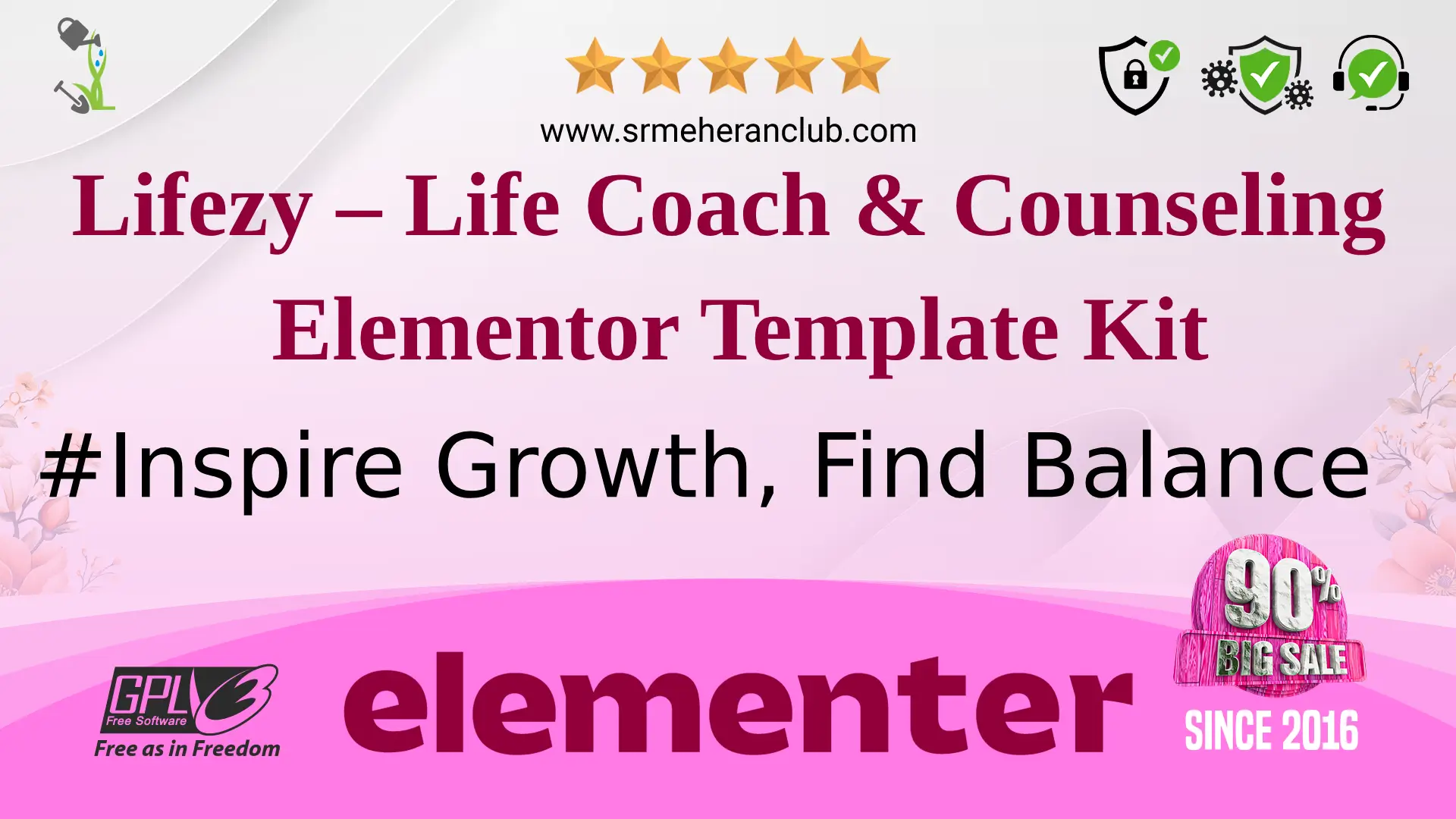 Lifezy – Life Coach & Counseling Elementor Template Kit