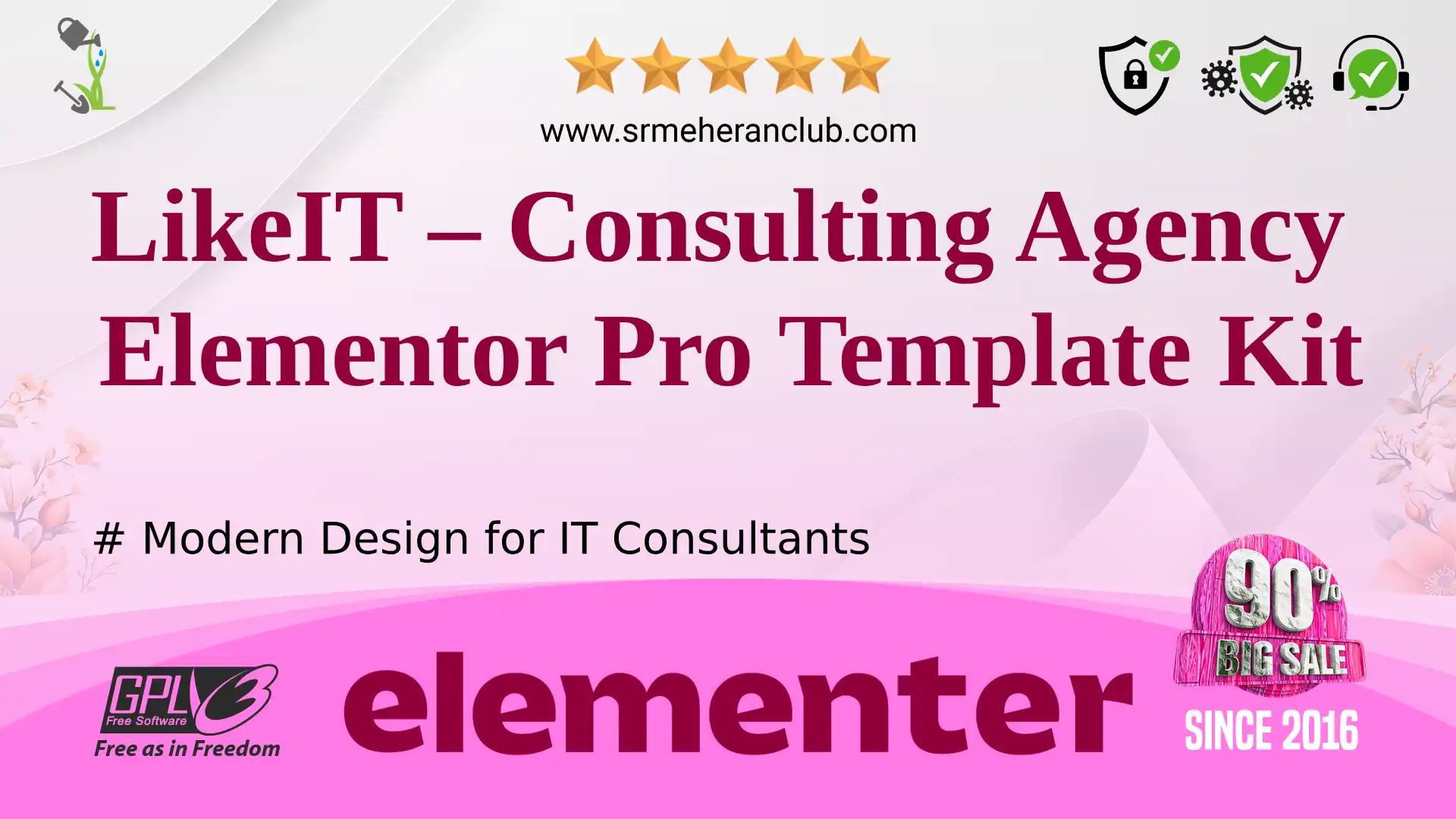 LikeIT – Consulting Agency Elementor Pro Template Kit — Elementor Kit by Themeforest