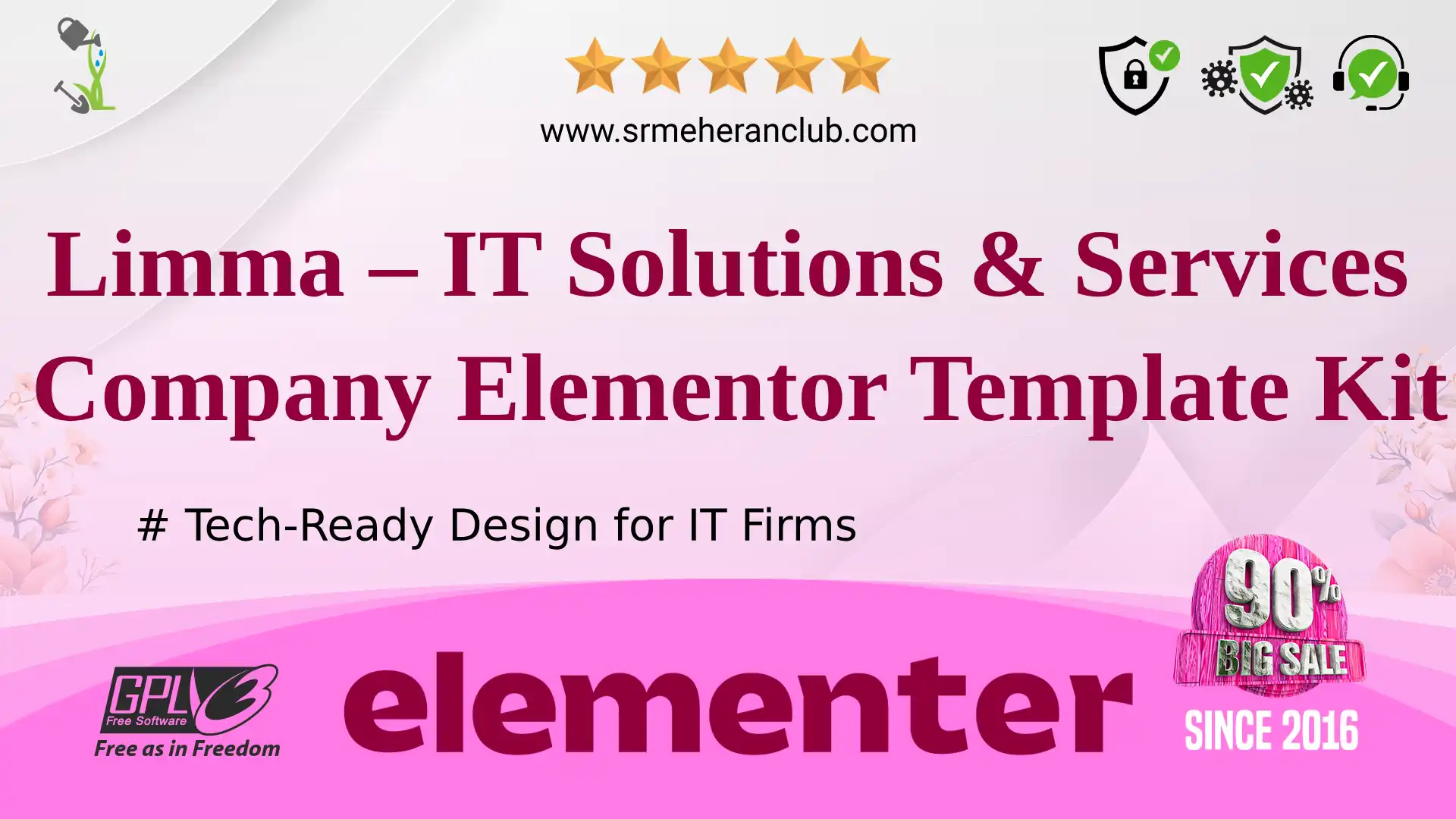 Limma – IT Solutions & Services Company Elementor Template Kit — Elementor Kit by Themeforest