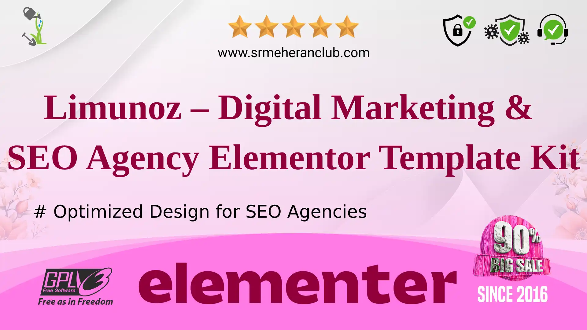 Limunoz – Digital Marketing & SEO Agency Elementor Template Kit