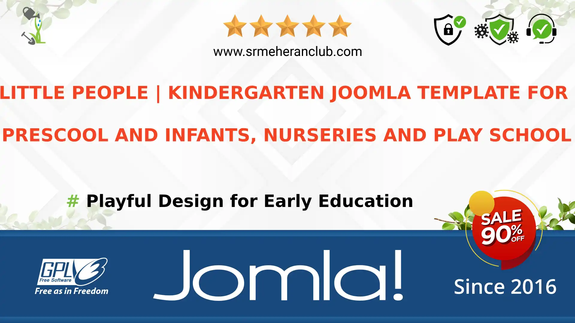Little People | Kindergarten Joomla Template for PreScool and infants, nurseries and play school — Theme by Themeforest