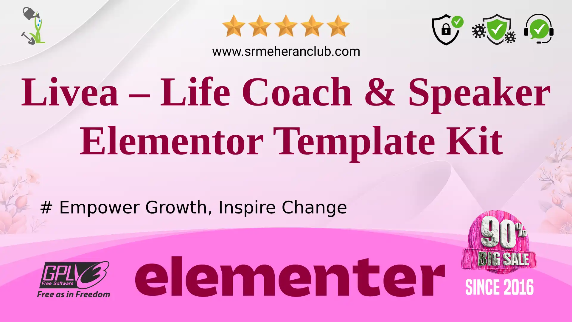 Livea – Life Coach & Speaker Elementor Template Kit — Elementor Kit by Themeforest