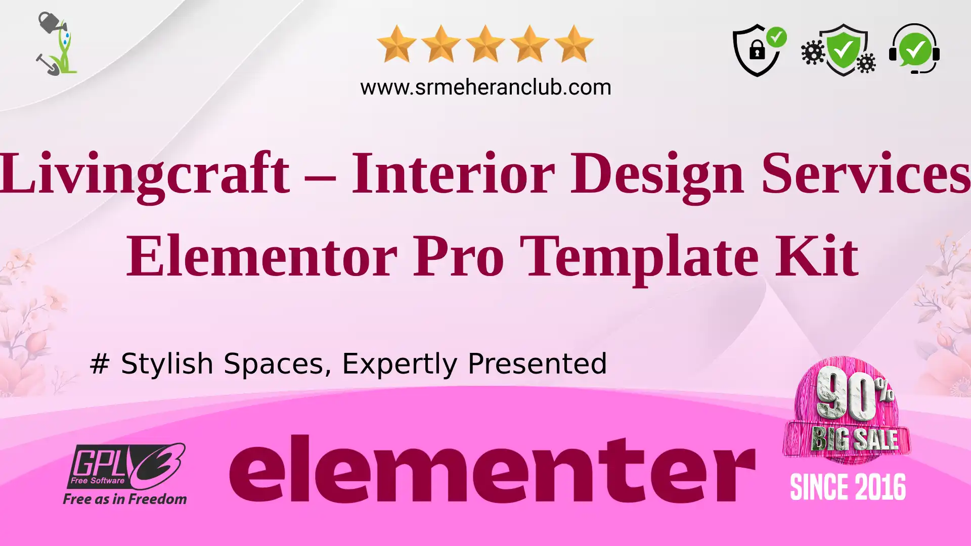 Livingcraft – Interior Design Services Elementor Pro Template Kit — Elementor Kit by Themeforest