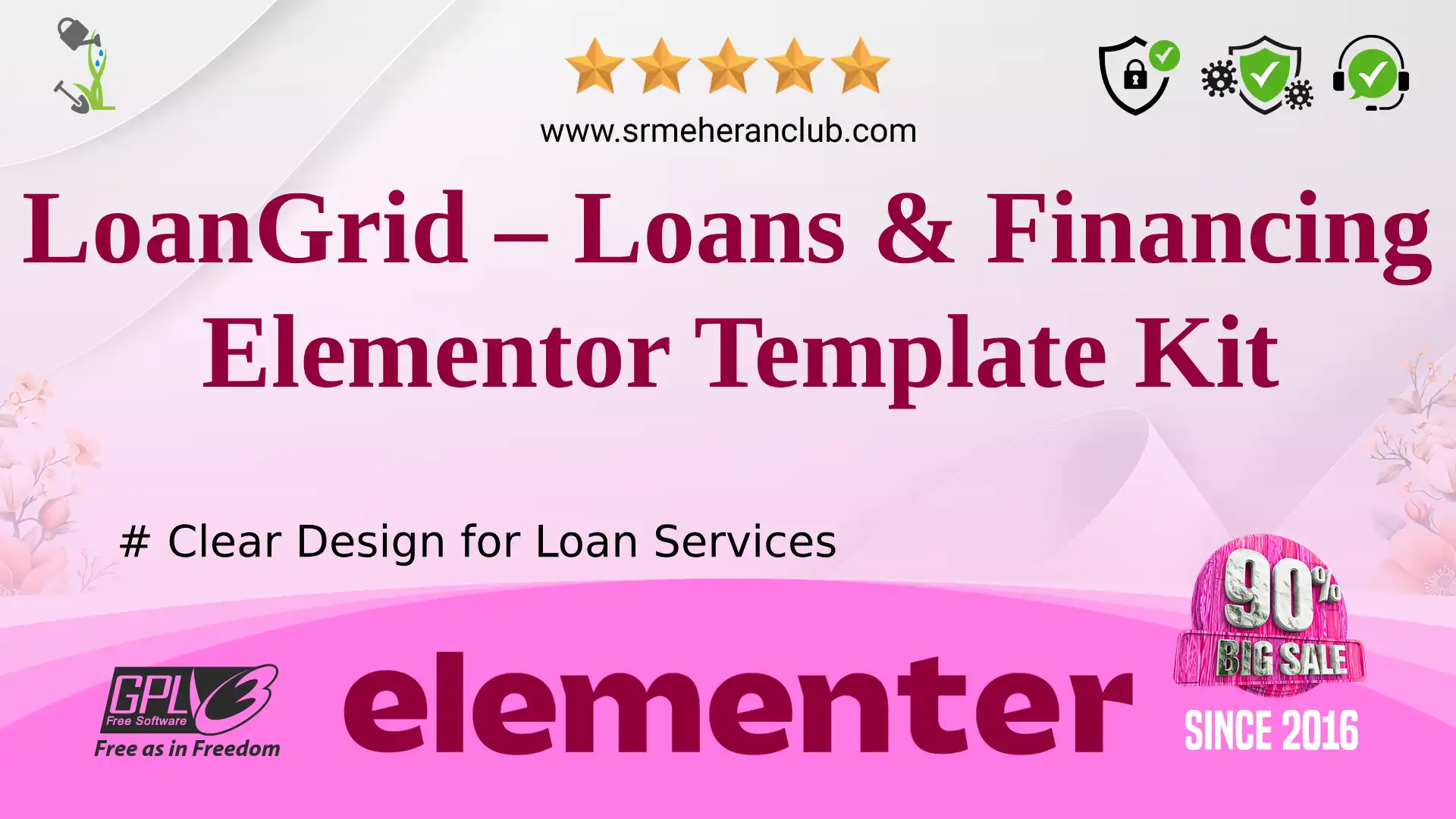 LoanGrid – Loans & Financing Elementor Template Kit