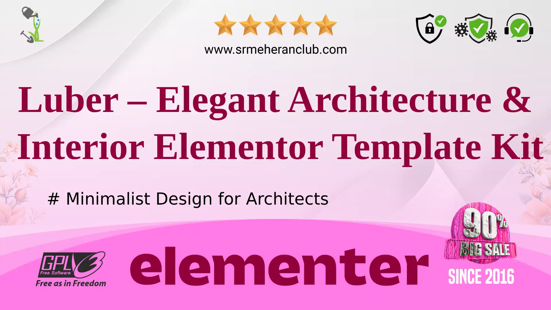 Luber – Elegant Architecture & Interior Elementor Template Kit — Elementor Kit by Themeforest