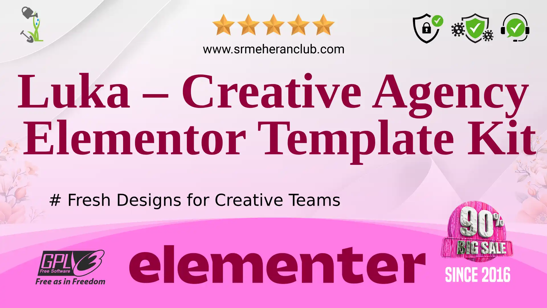 Luka – Creative Agency Elementor Template Kit