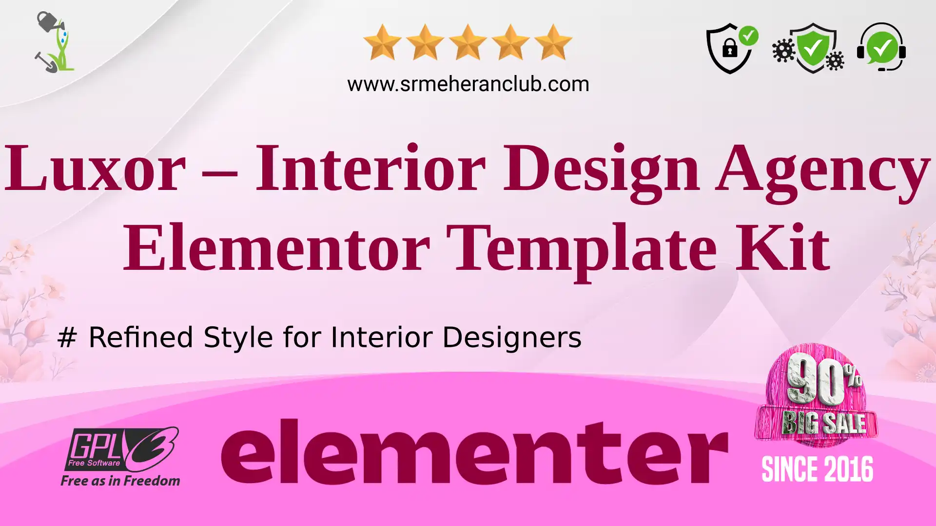 Luxor – Interior Design Agency Elementor Template Kit — Elementor Kit by Themeforest