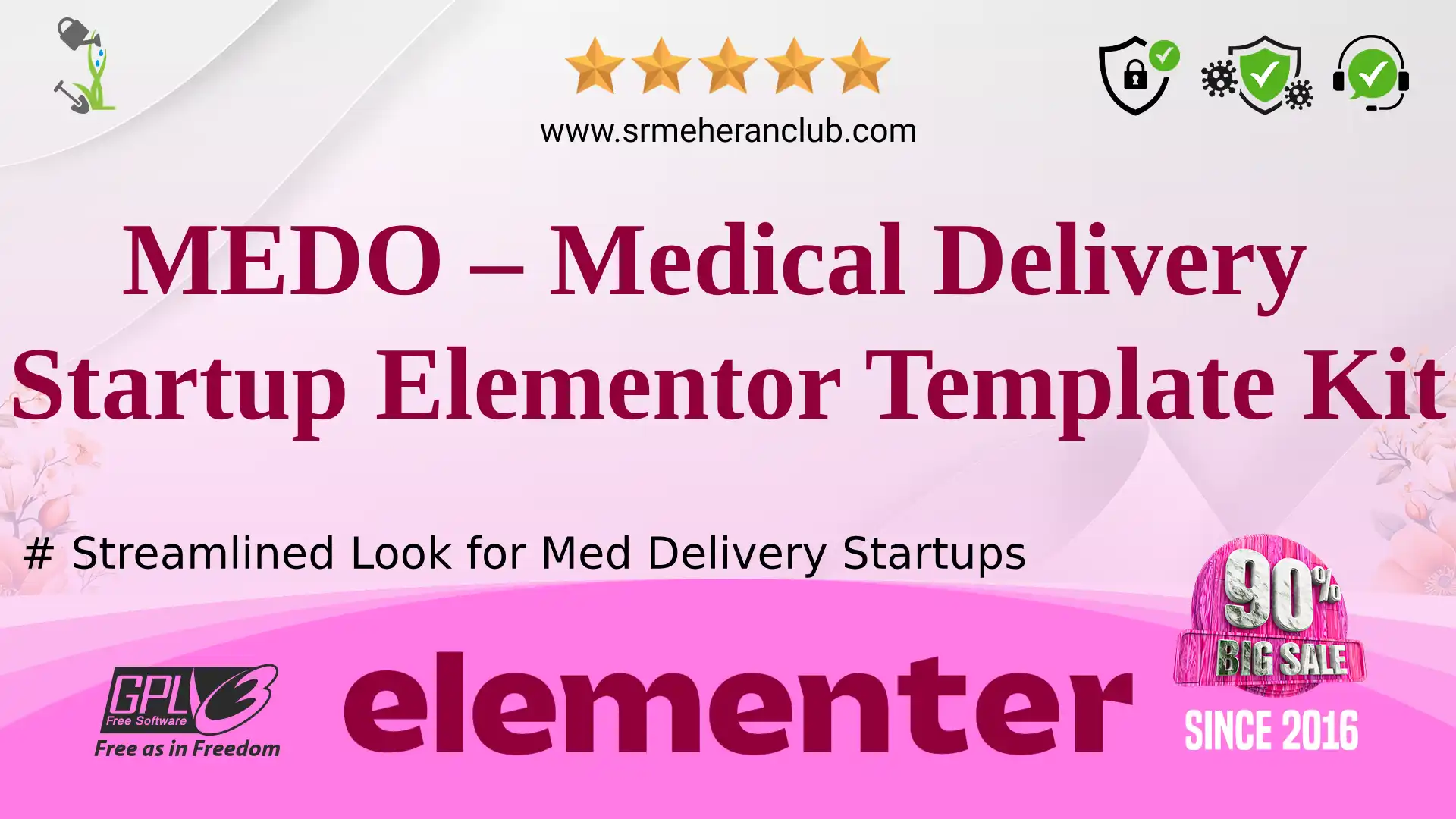MEDO – Medical Delivery Startup Elementor Template Kit — Elementor Kit by Themeforest