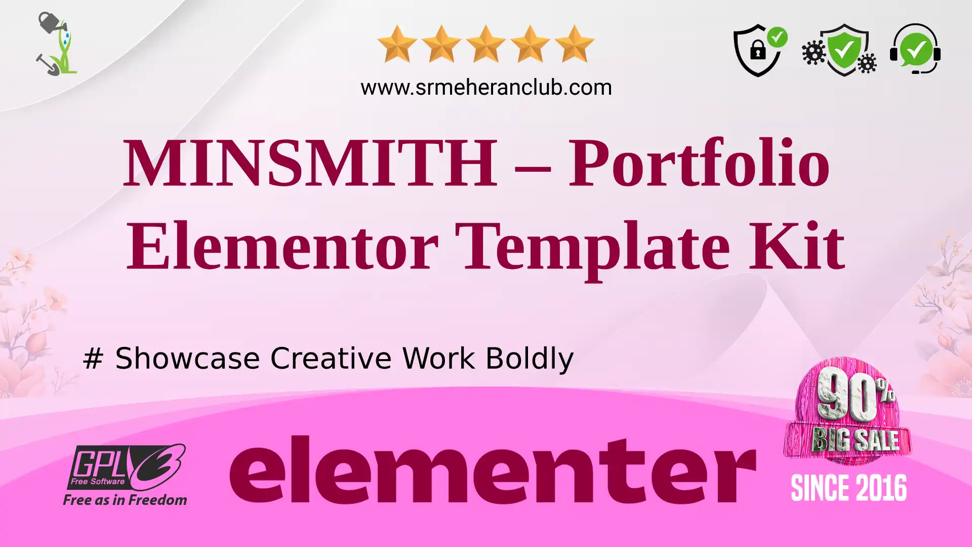 MINSMITH – Portfolio Elementor Template Kit