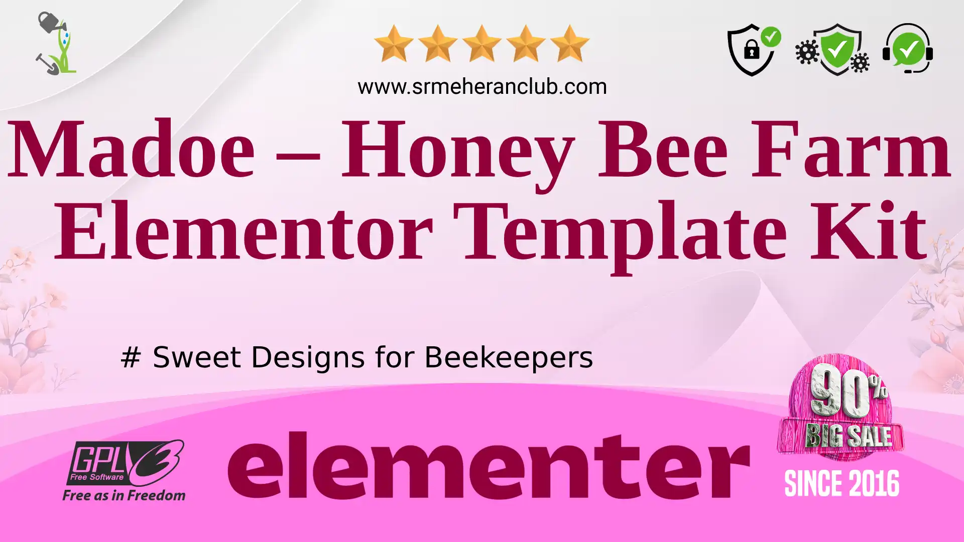 Madoe – Honey Bee Farm Elementor Template Kit — Elementor Kit by Themeforest