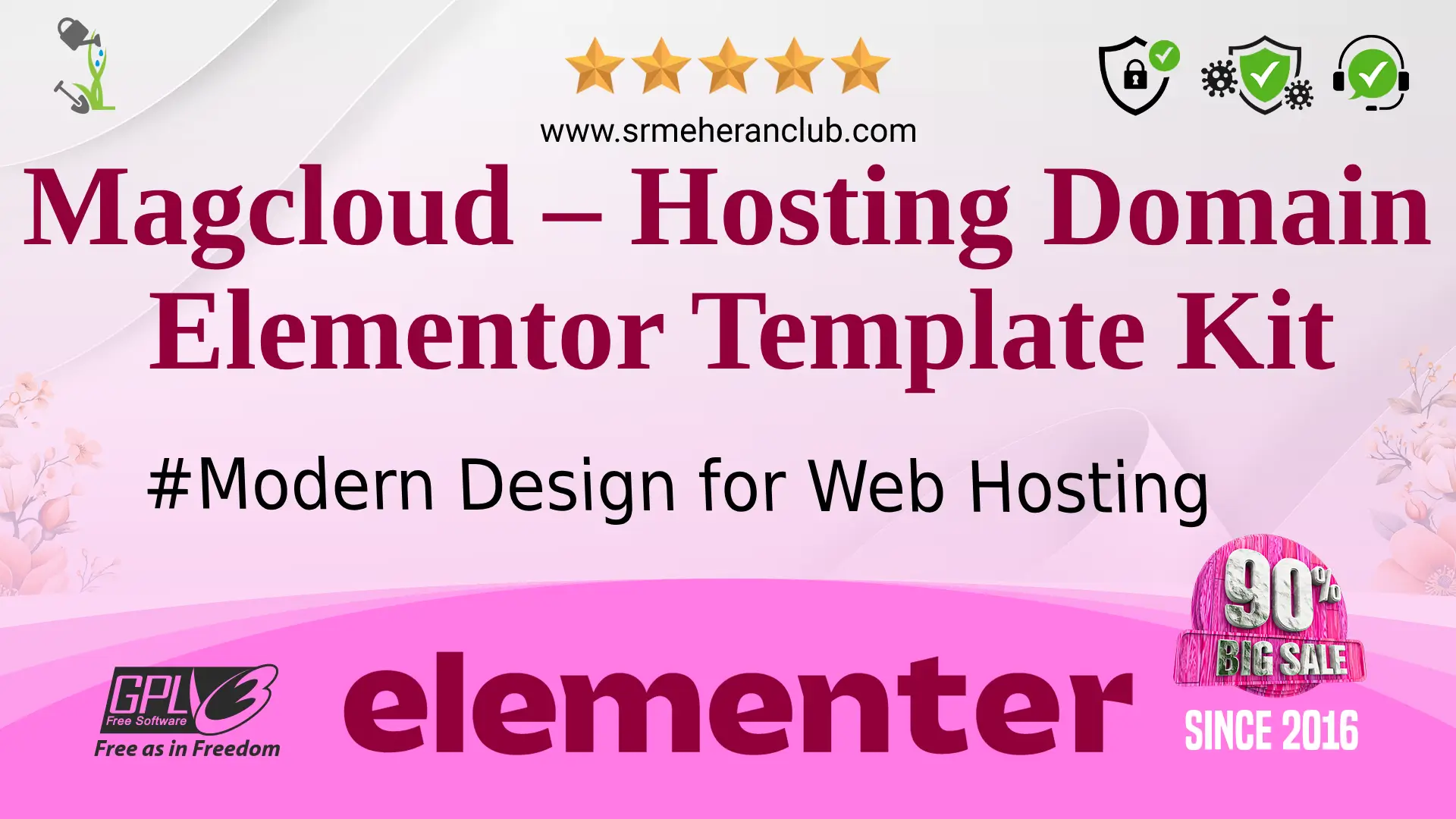 Magcloud – Hosting Domain Elementor Template Kit — Elementor Kit by Themeforest