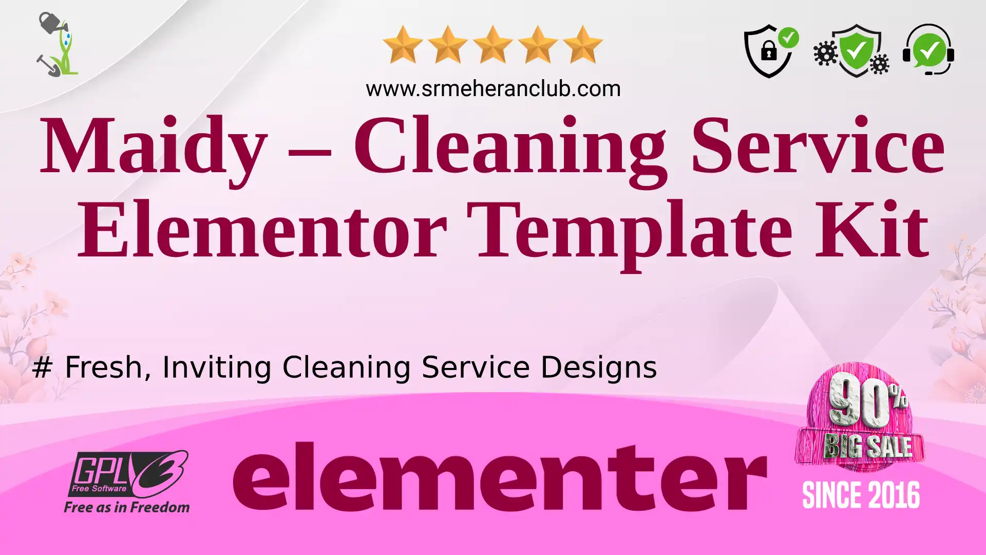 Maidy – Cleaning Service Elementor Template Kit — Elementor Kit by Themeforest