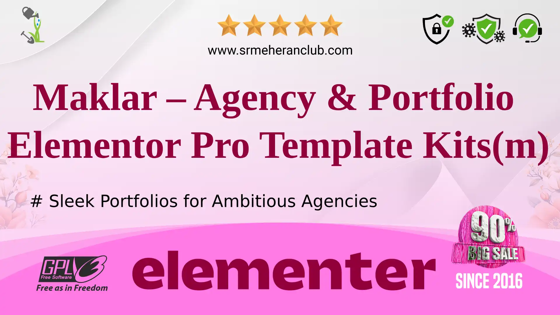 Maklar – Agency & Portfolio Elementor Pro Template Kits(m) — Elementor Kit by Templatemonster