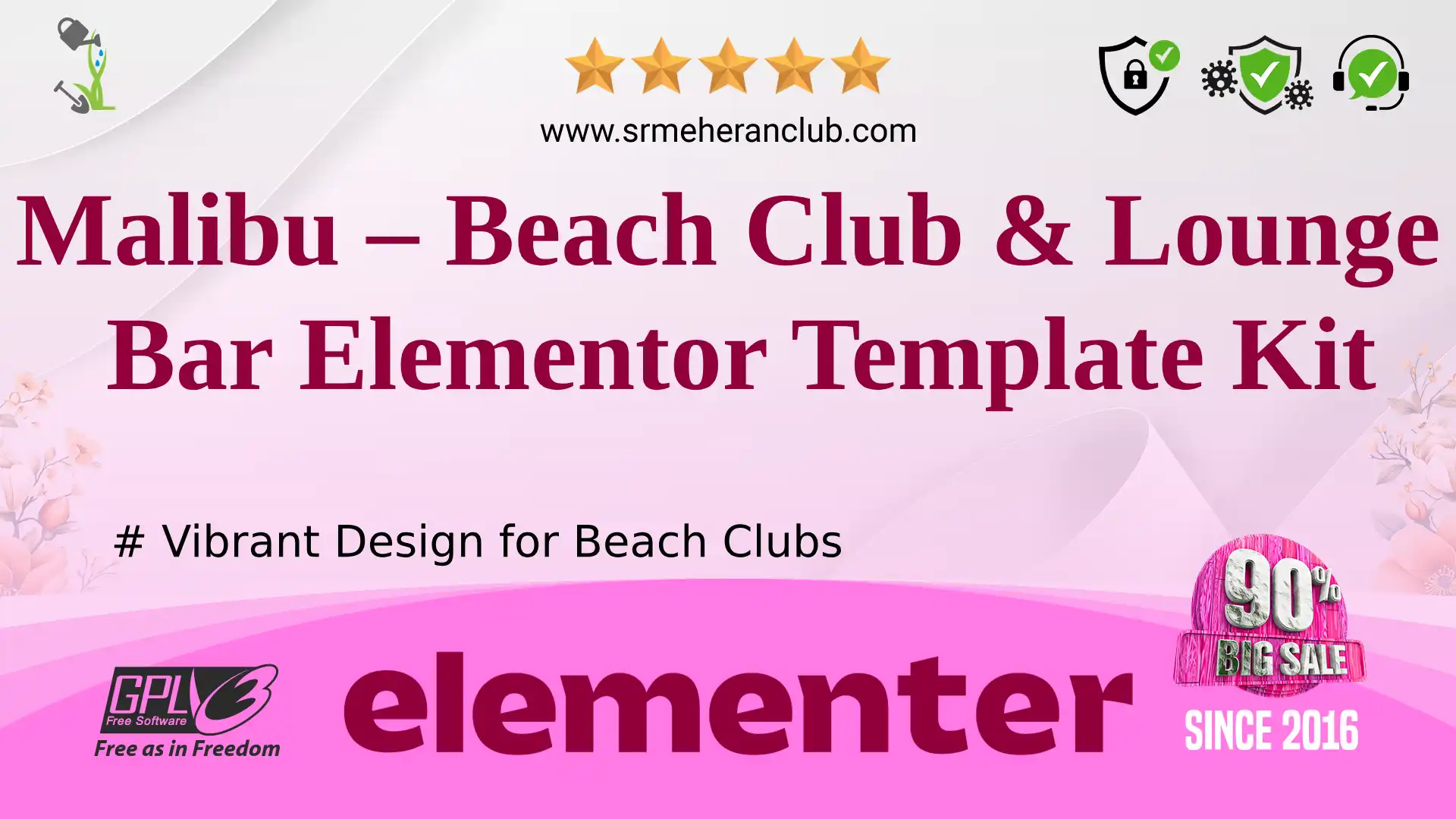 Malibu – Beach Club & Lounge Bar Elementor Template Kit — Elementor Kit by Themeforest