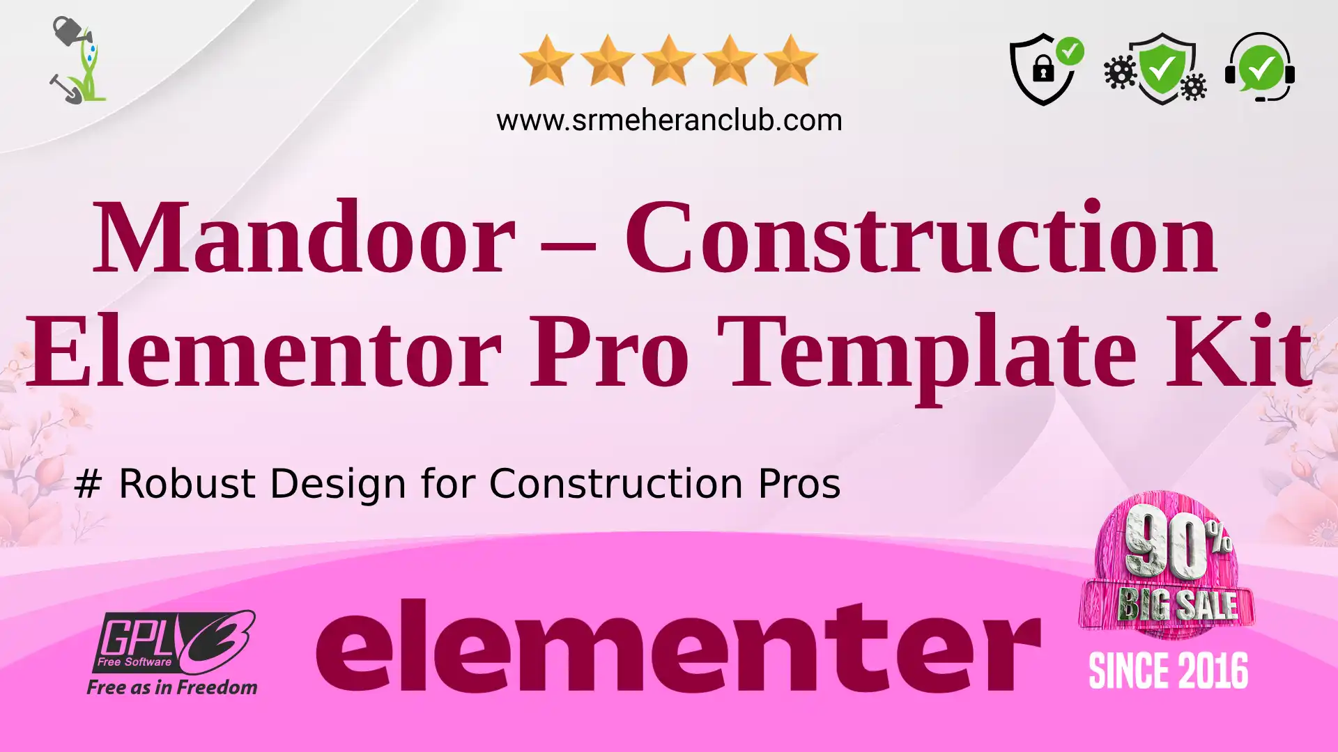 Mandoor – Construction Elementor Pro Template Kit — Elementor Kit by Themeforest
