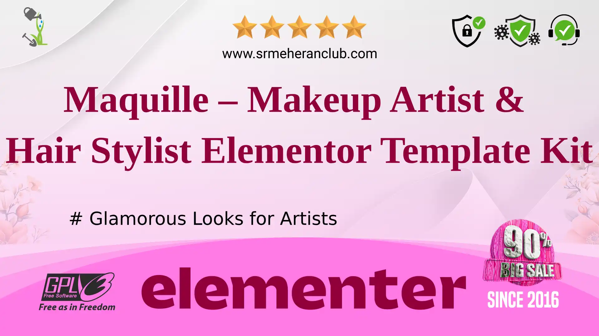 Maquille – Makeup Artist & Hair Stylist Elementor Template Kit — Elementor Kit by Themeforest