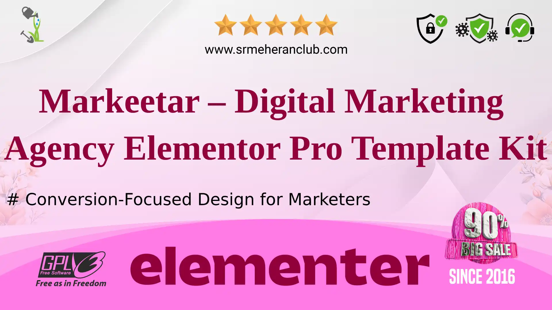 Markeetar – Digital Marketing Agency Elementor Pro Template Kit — Elementor Kit by Themeforest
