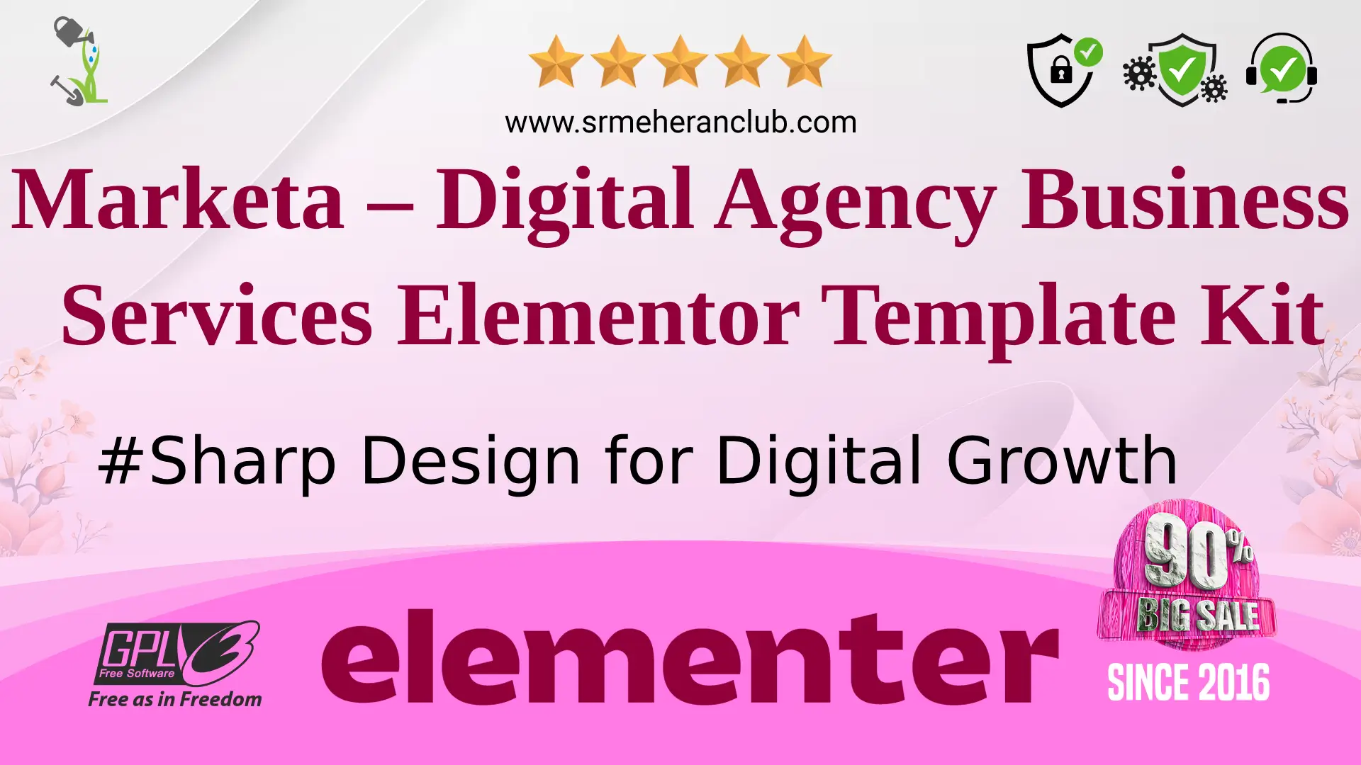 Marketa – Digital Agency Business Services Elementor Template Kit — Elementor Kit by Themeforest