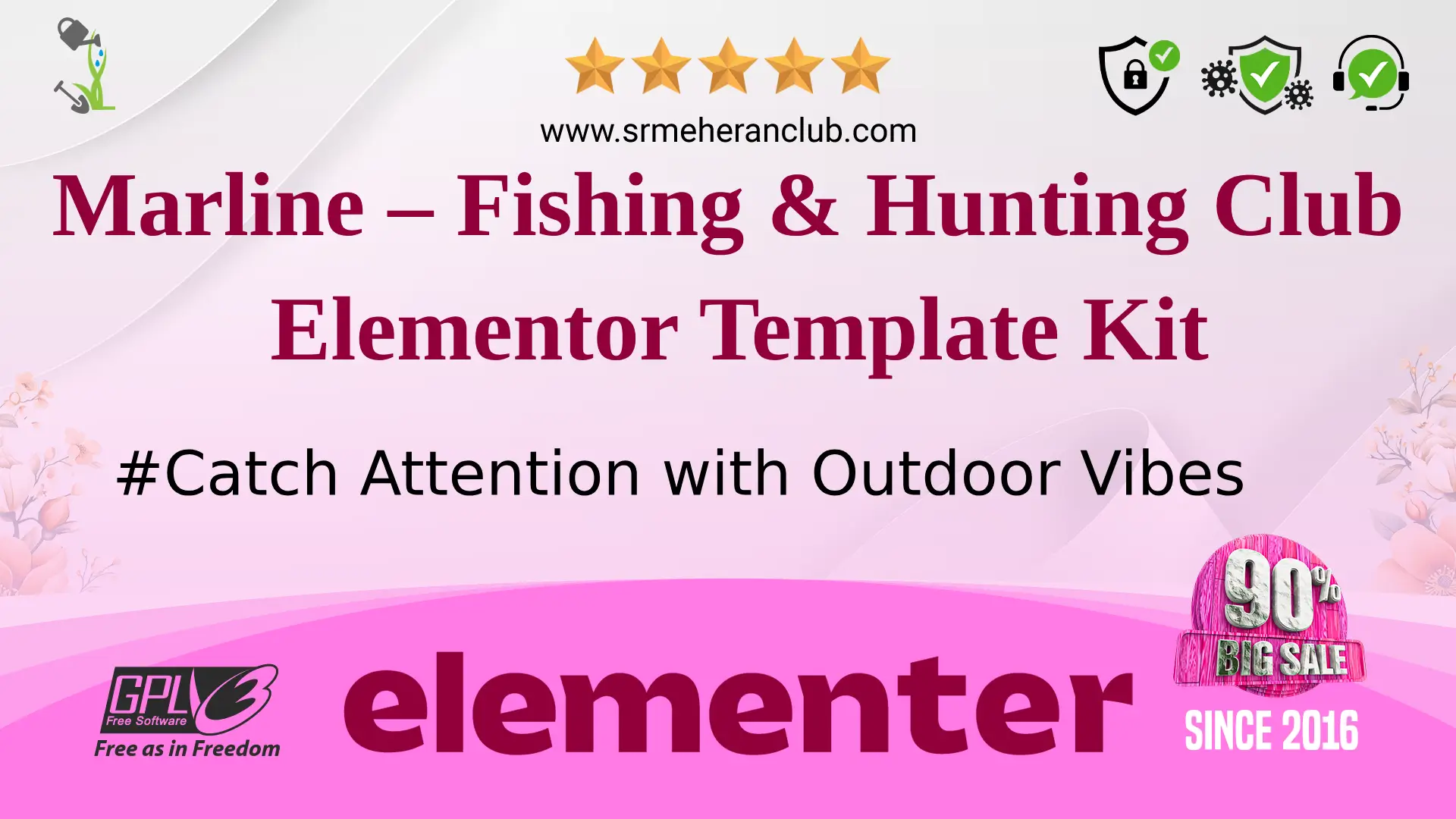 Marline – Fishing & Hunting Club Elementor Template Kit — Elementor Kit by Themeforest