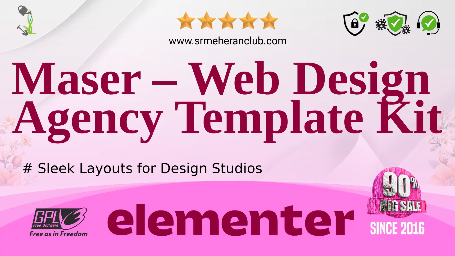Maser – Web Design Agency Template Kit — Elementor Kit by Themeforest