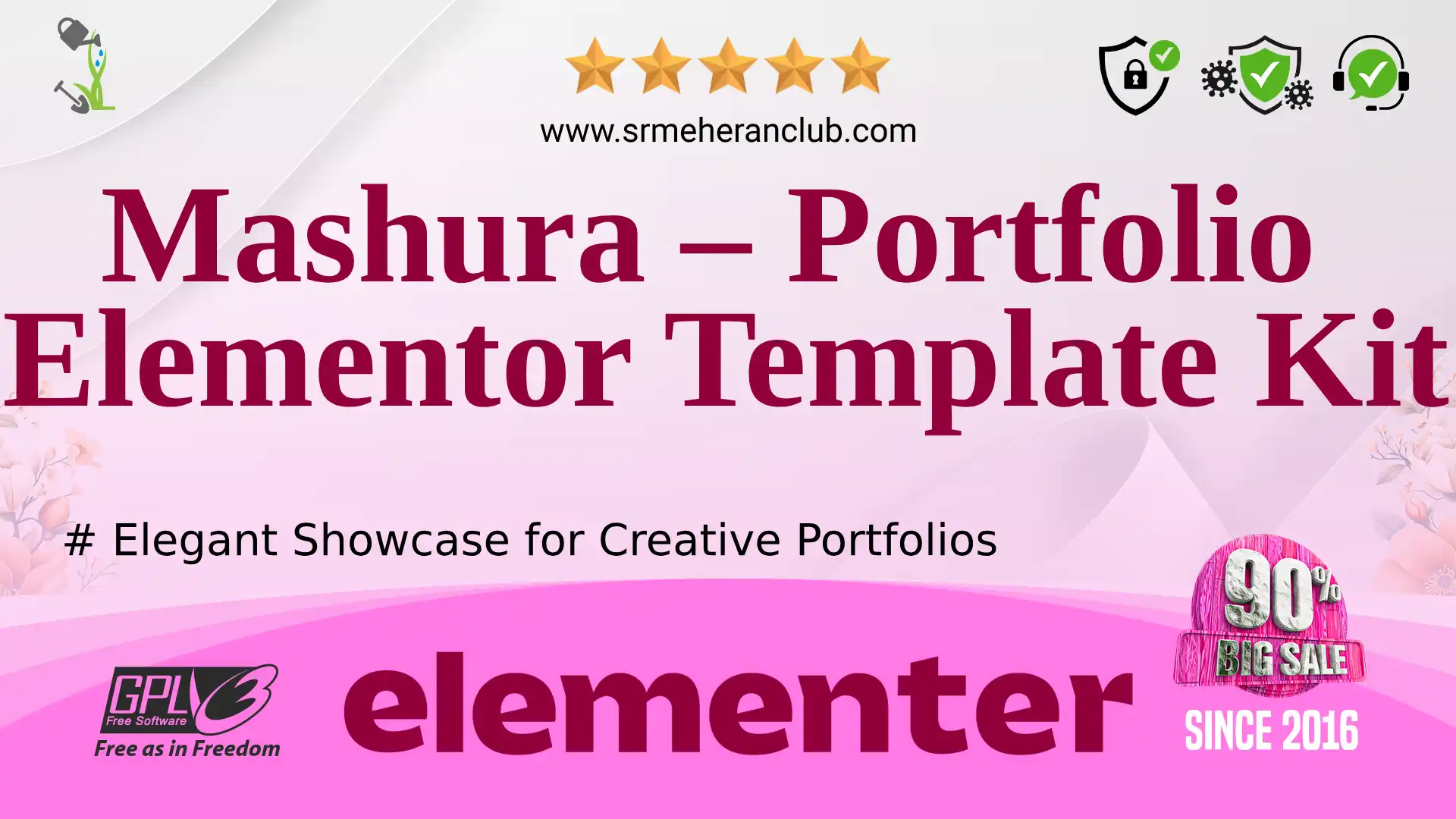 Mashura – Portfolio Elementor Template Kit — Elementor Kit by Themeforest