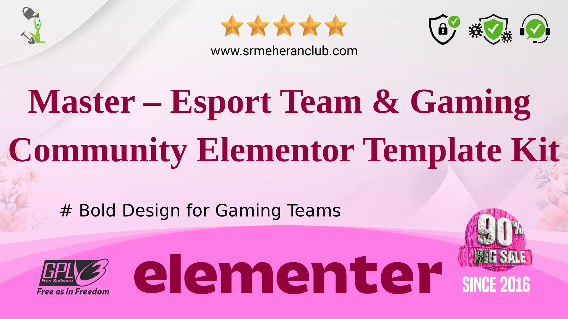 Master – Esport Team & Gaming Community Elementor Template Kit — Elementor Kit by Themeforest