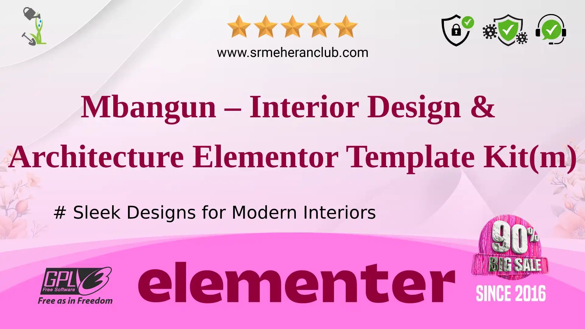 Mbangun – Interior Design & Architecture Elementor Template Kit(m) — Elementor Kit by Templatemonster