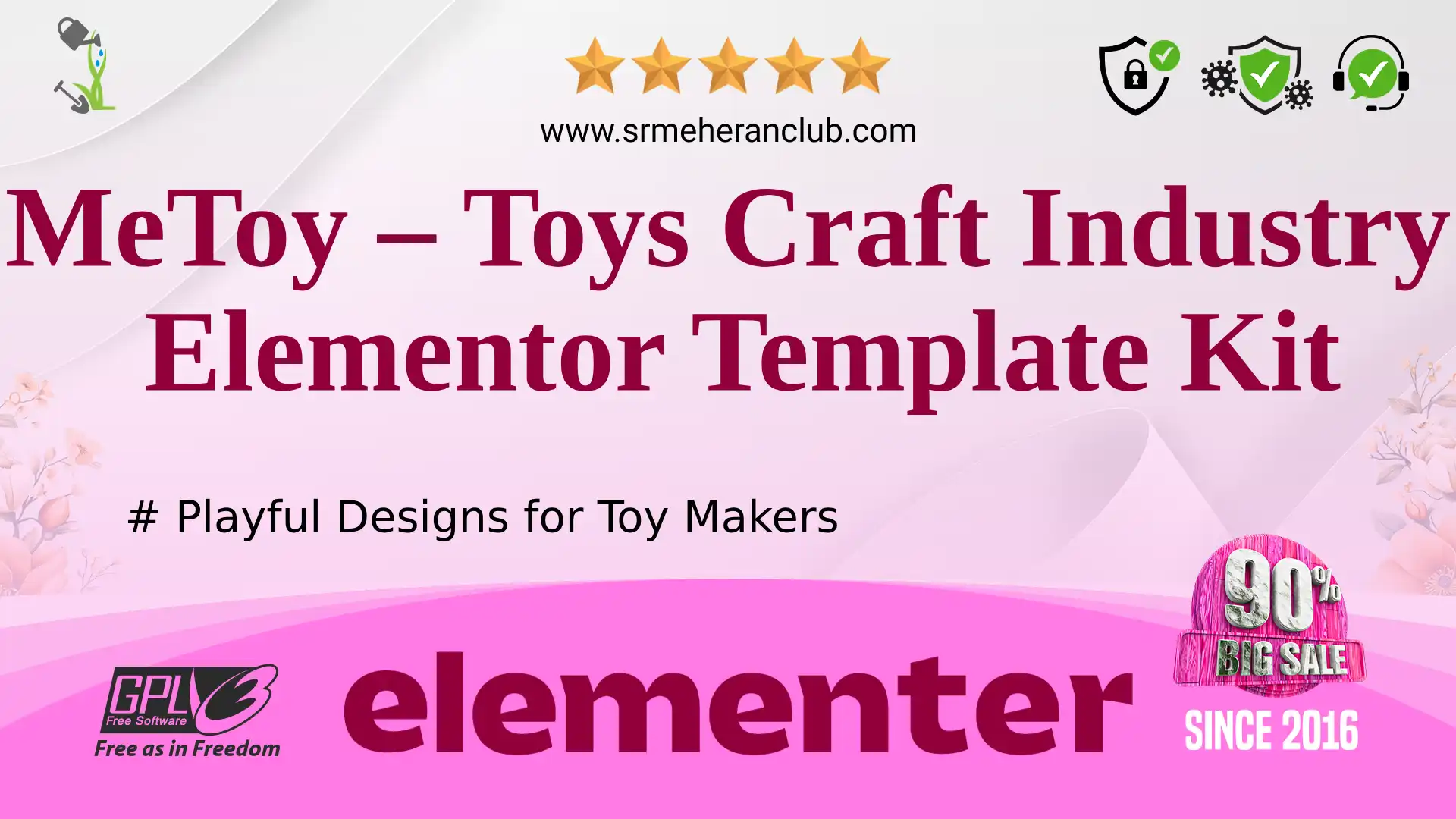 MeToy – Toys Craft Industry Elementor Template Kit — Elementor Kit by Themeforest