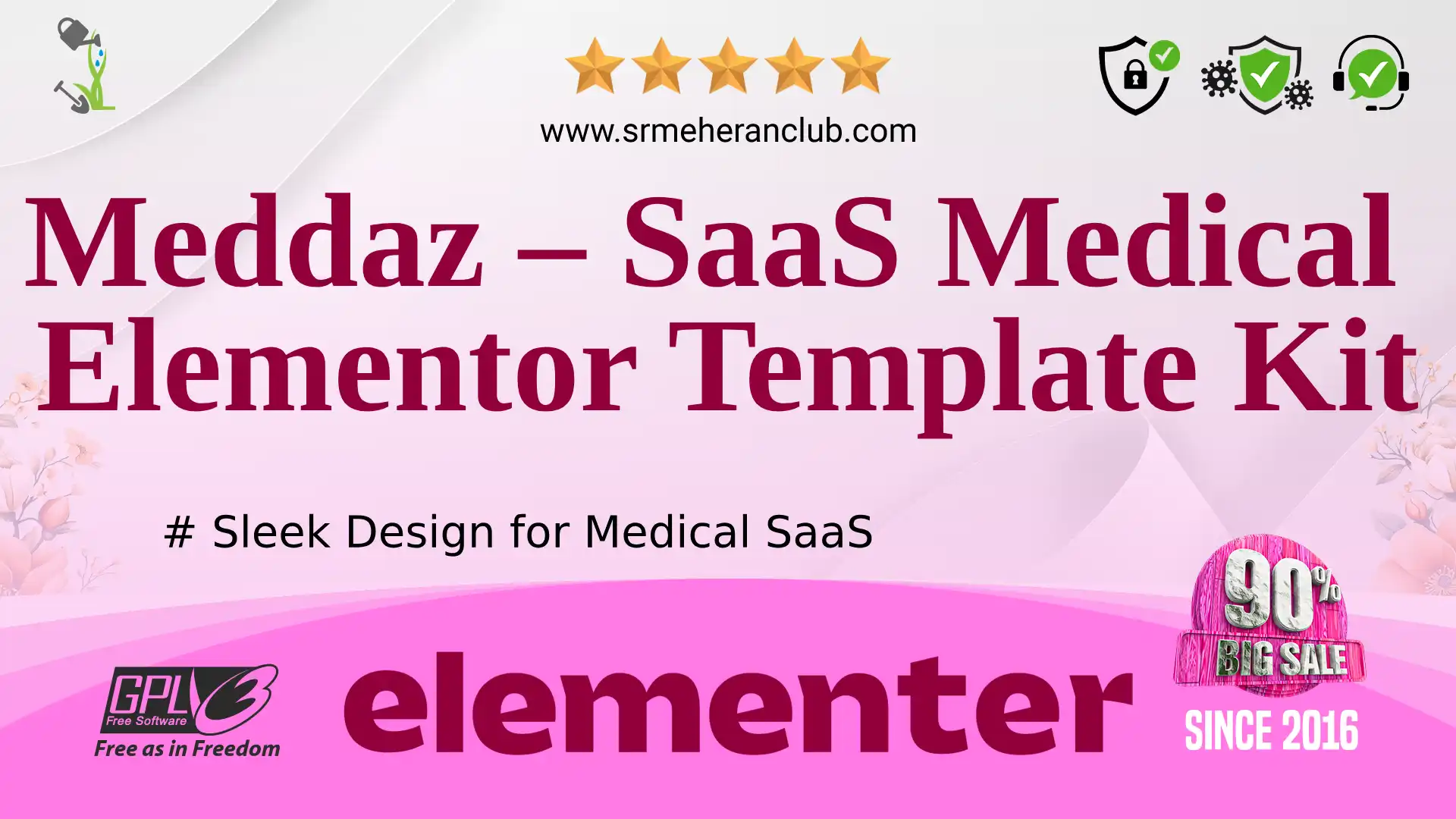 Meddaz – SaaS Medical Elementor Template Kit — Elementor Kit by Themeforest