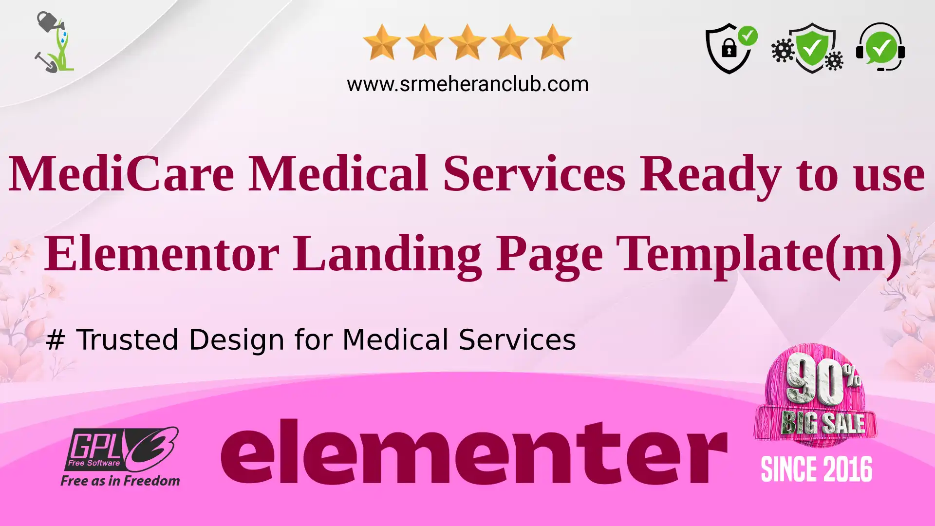 MediCare Medical Services Ready to use Elementor Landing Page Template(m) — Elementor Kit by Templatemonster