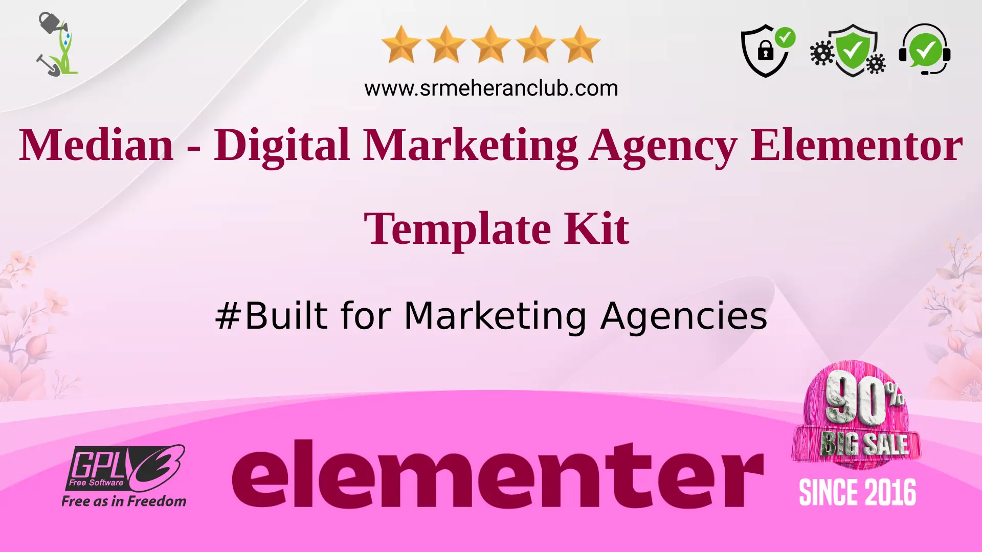 Median – Digital Marketing Agency Elementor Template Kit
