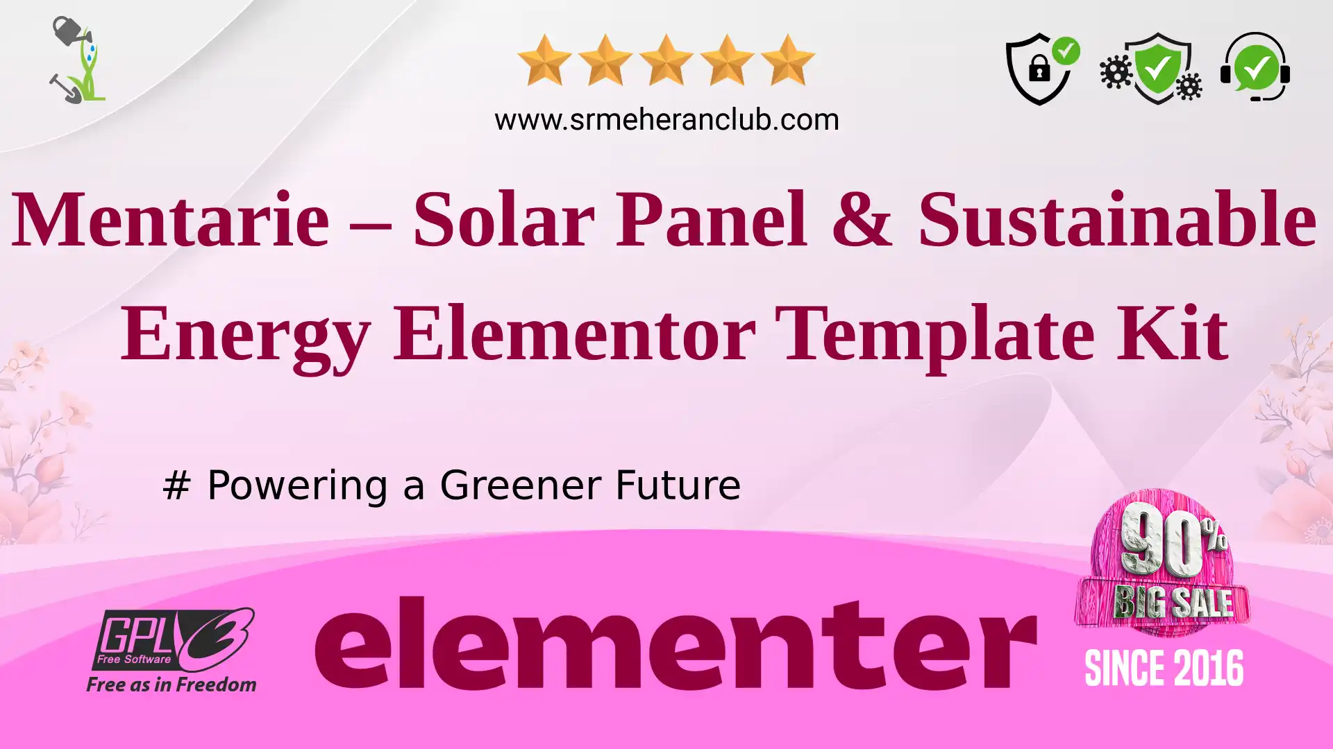 Mentarie – Solar Panel & Sustainable Energy Elementor Template Kit — Elementor Kit by Themeforest