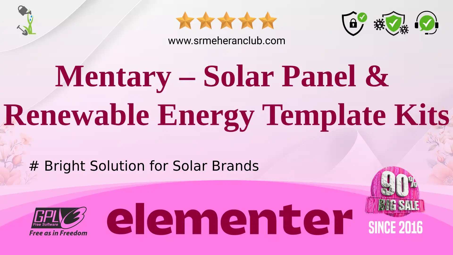 Mentary – Solar Panel & Renewable Energy Template Kits