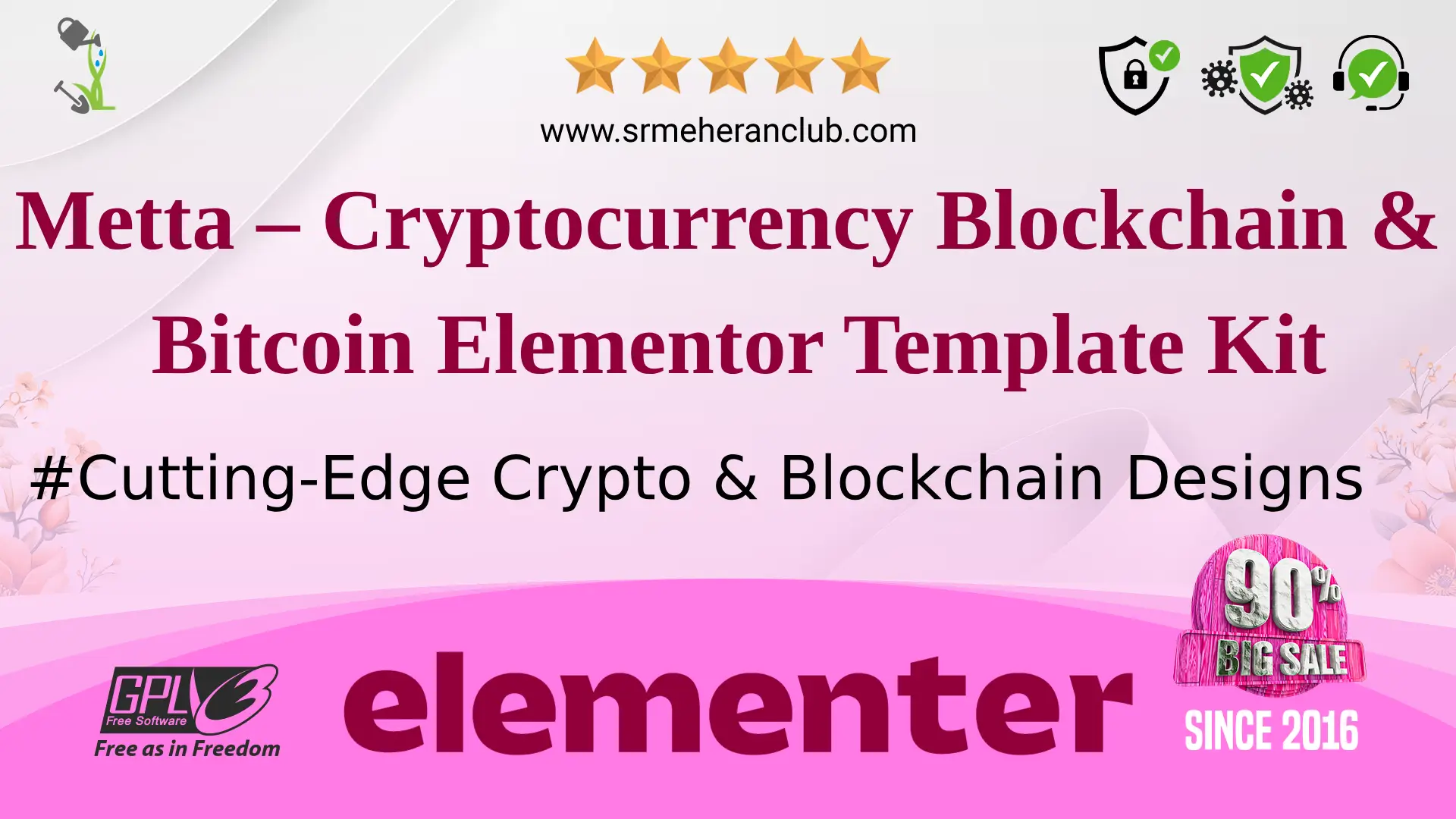 Metta – Cryptocurrency Blockchain & Bitcoin Elementor Template Kit — Elementor Kit by Themeforest