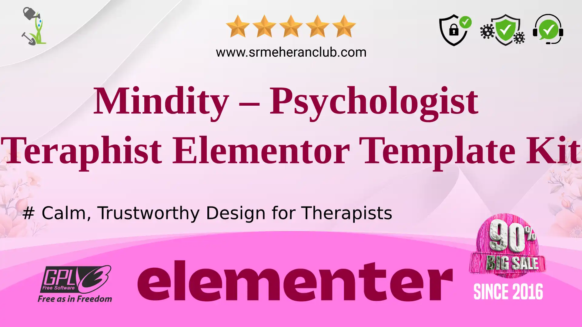 Mindity – Psychologist Teraphist Elementor Template Kit — Elementor Kit by Themeforest