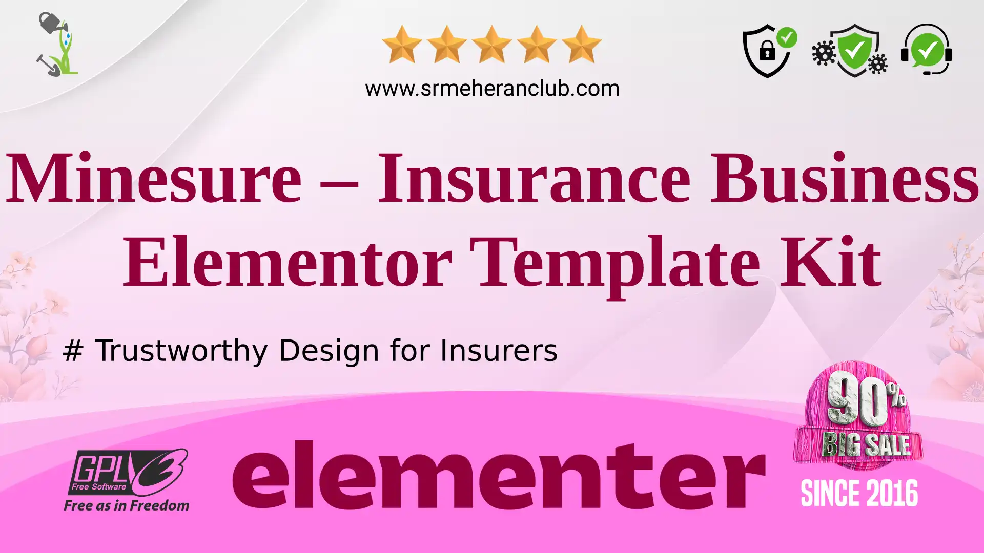 Minesure – Insurance Business Elementor Template Kit — Elementor Kit by Themeforest