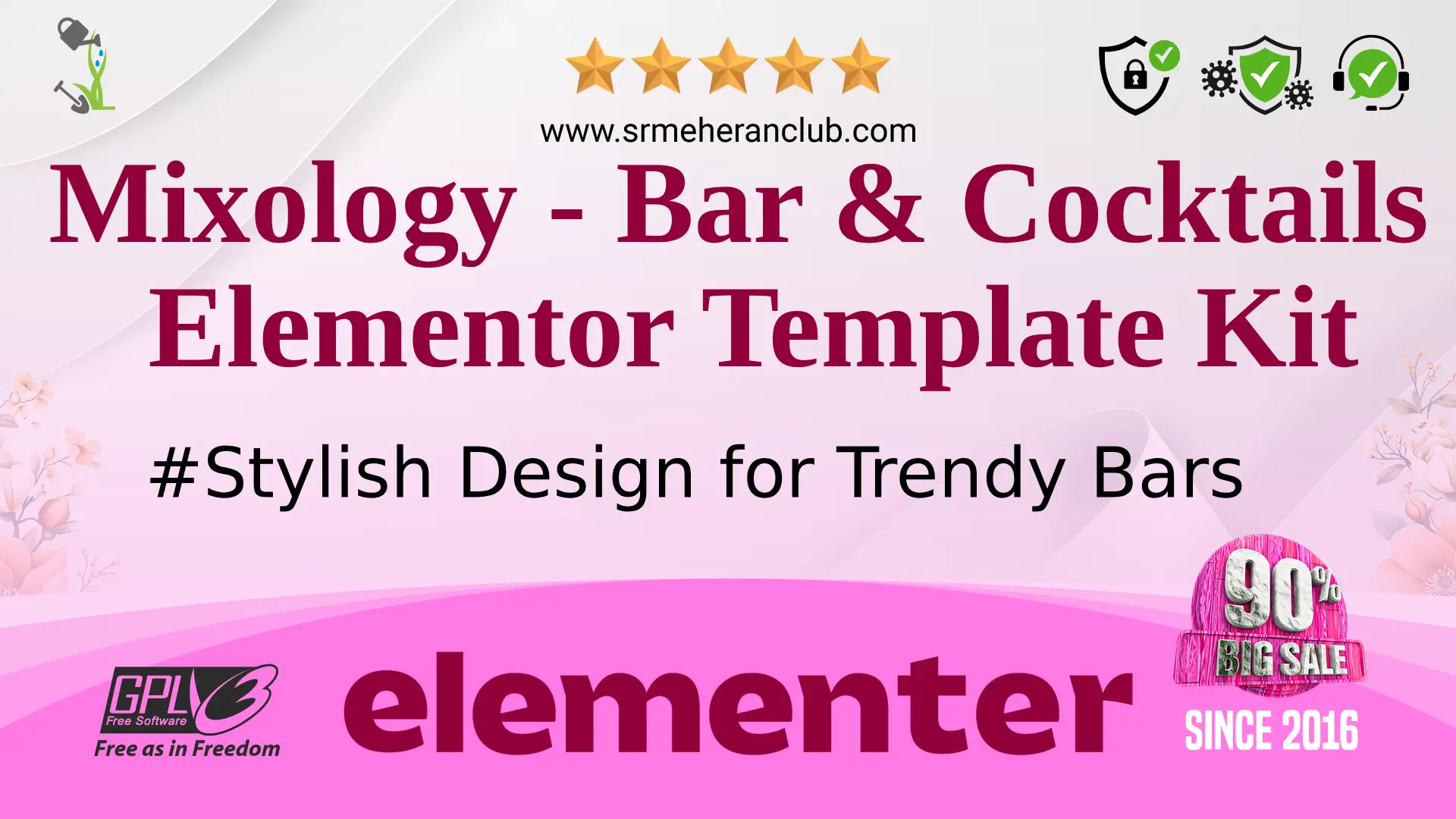 Mixology – Bar & Cocktails Elementor Template Kit — Elementor Kit by Themeforest