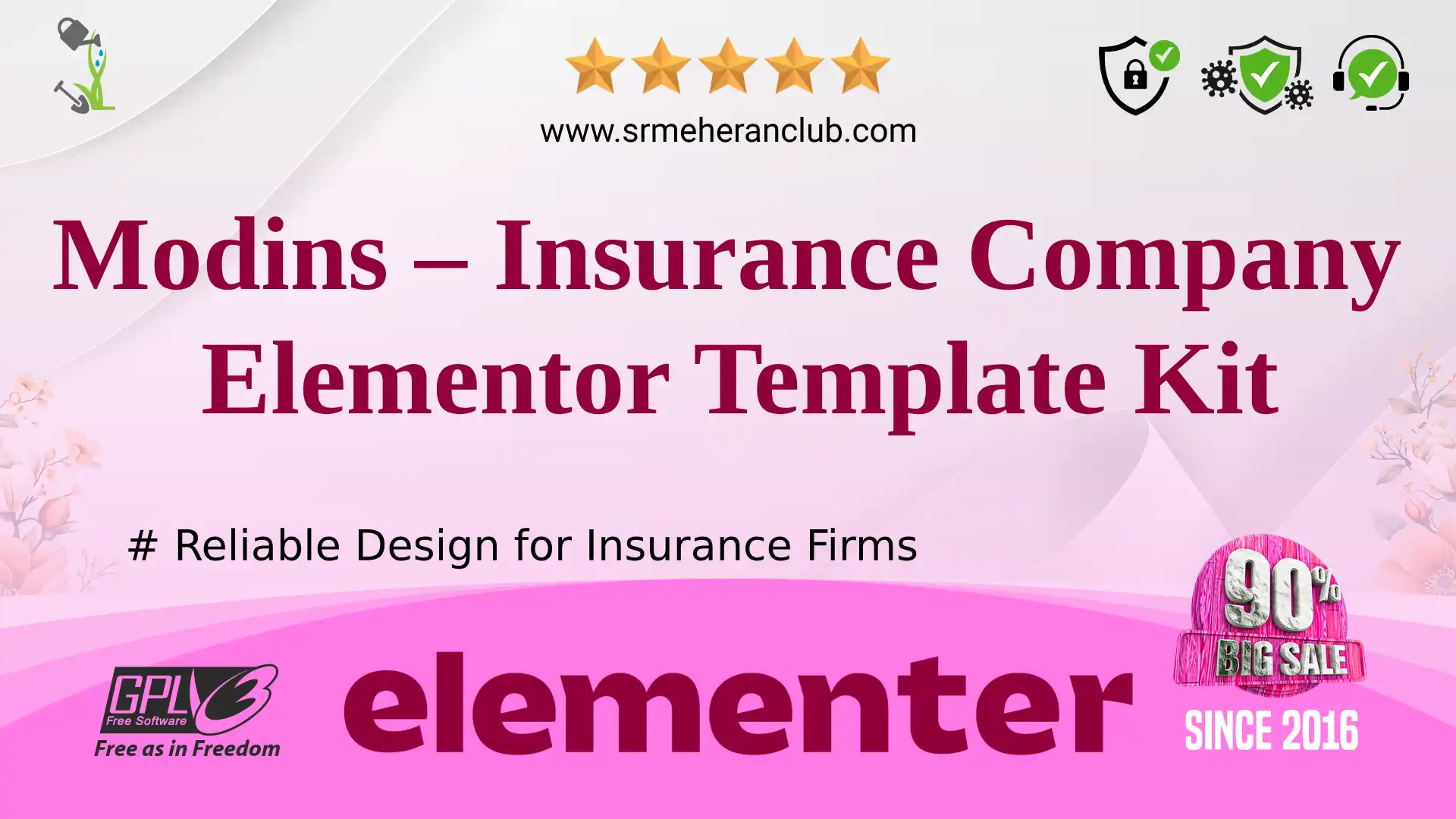 Modins – Insurance Company Elementor Template Kit — Elementor Kit by Themeforest
