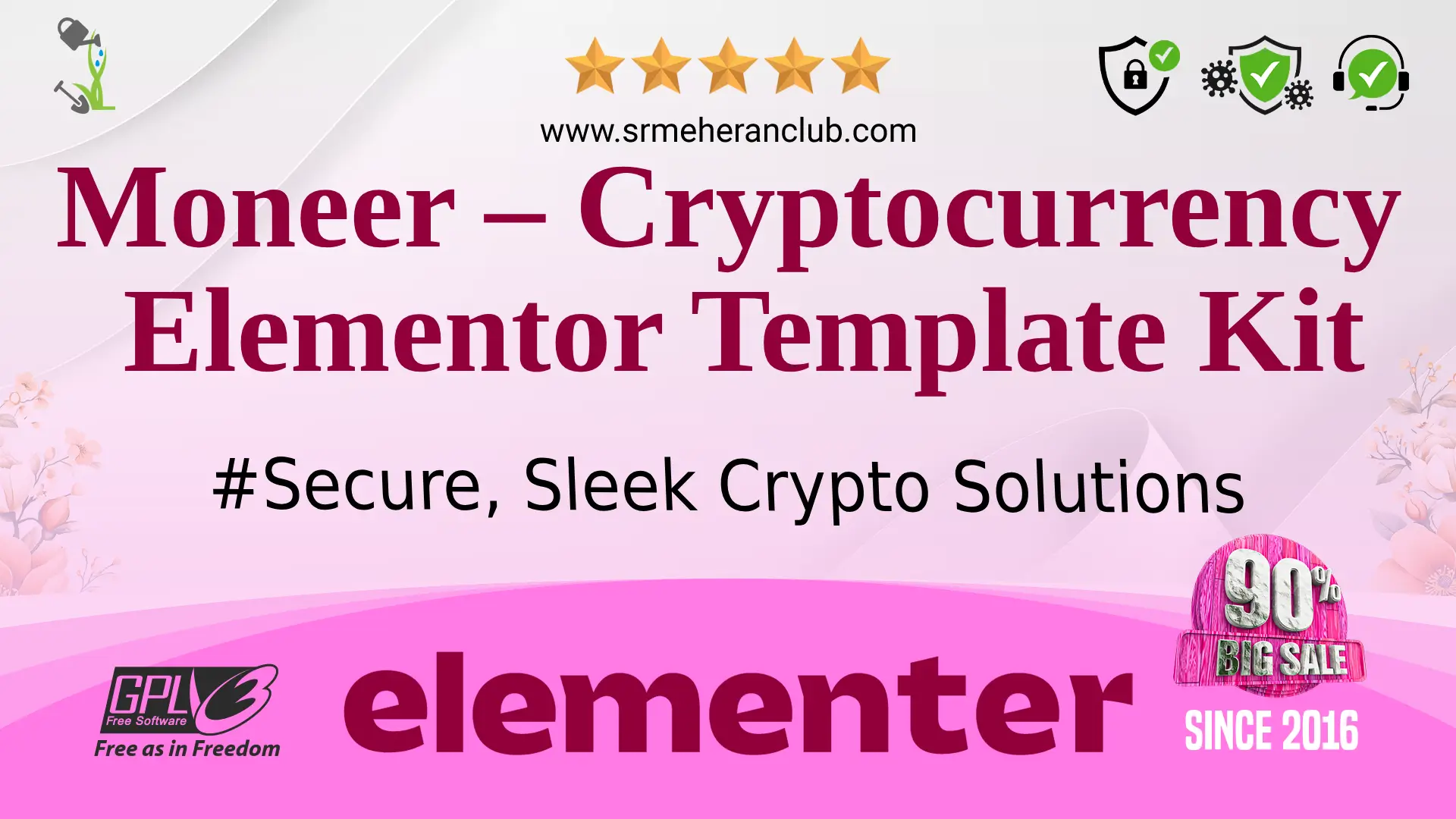 Moneer – Cryptocurrency Elementor Template Kit — Elementor Kit by Themeforest