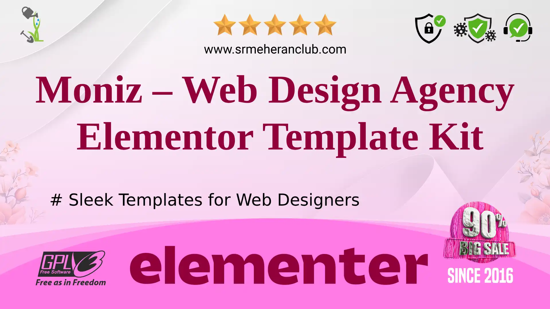 Moniz – Web Design Agency Elementor Template Kit — Elementor Kit by Themeforest