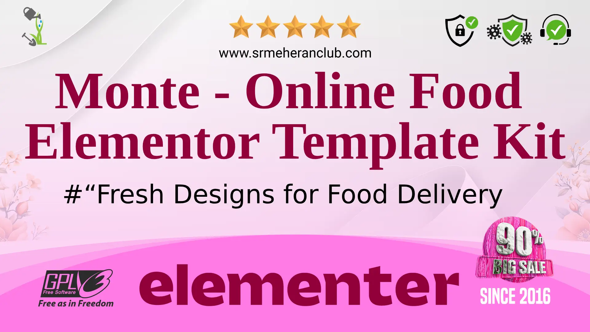 Monte – Online Food Elementor Template Kit — Elementor Kit by Themeforest
