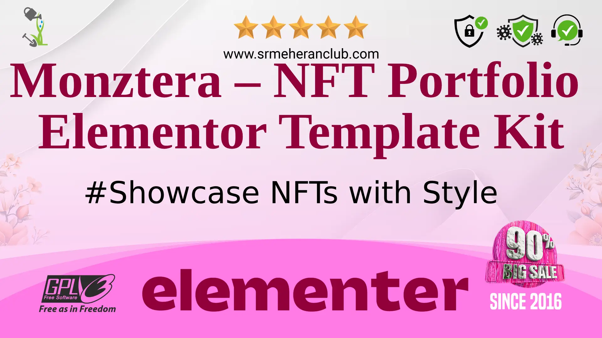 Monztera – NFT Portfolio Elementor Template Kit — Elementor Kit by Themeforest