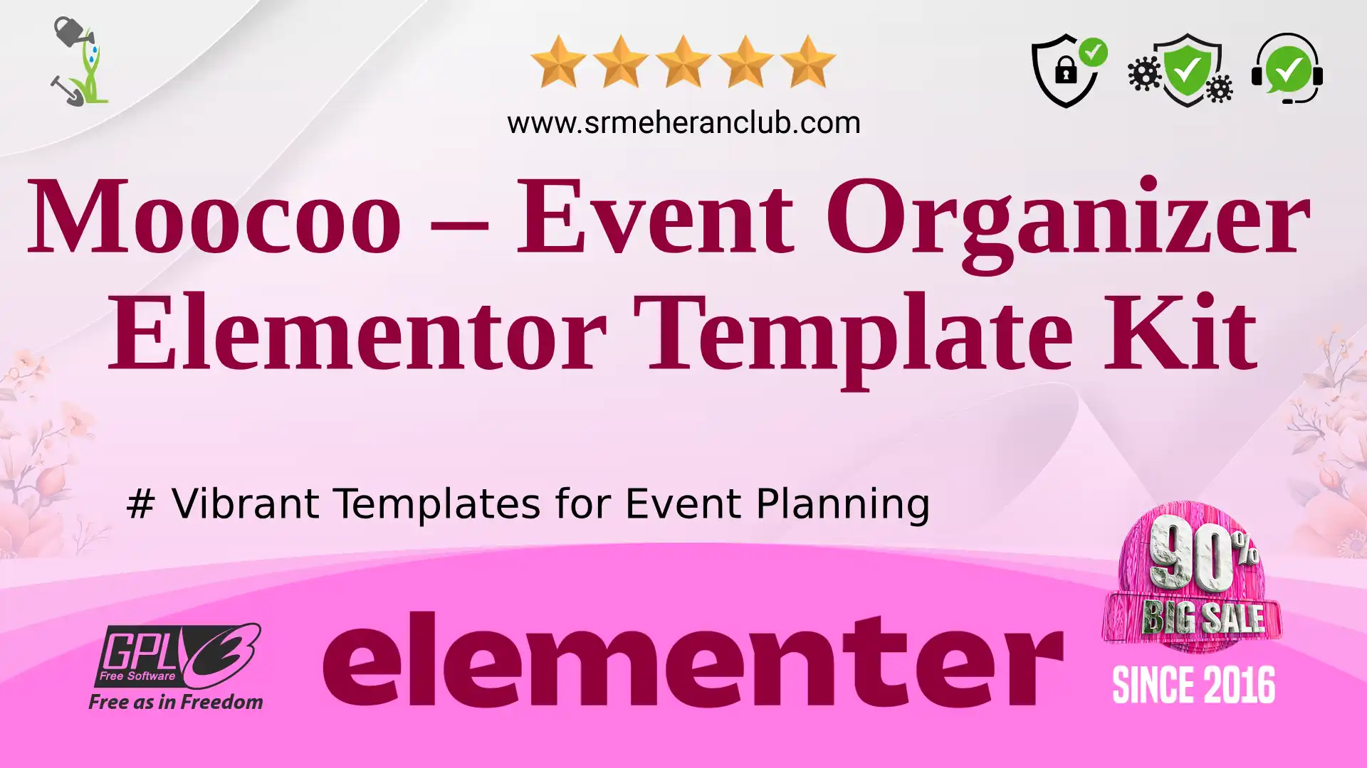 Moocoo – Event Organizer Elementor Template Kit