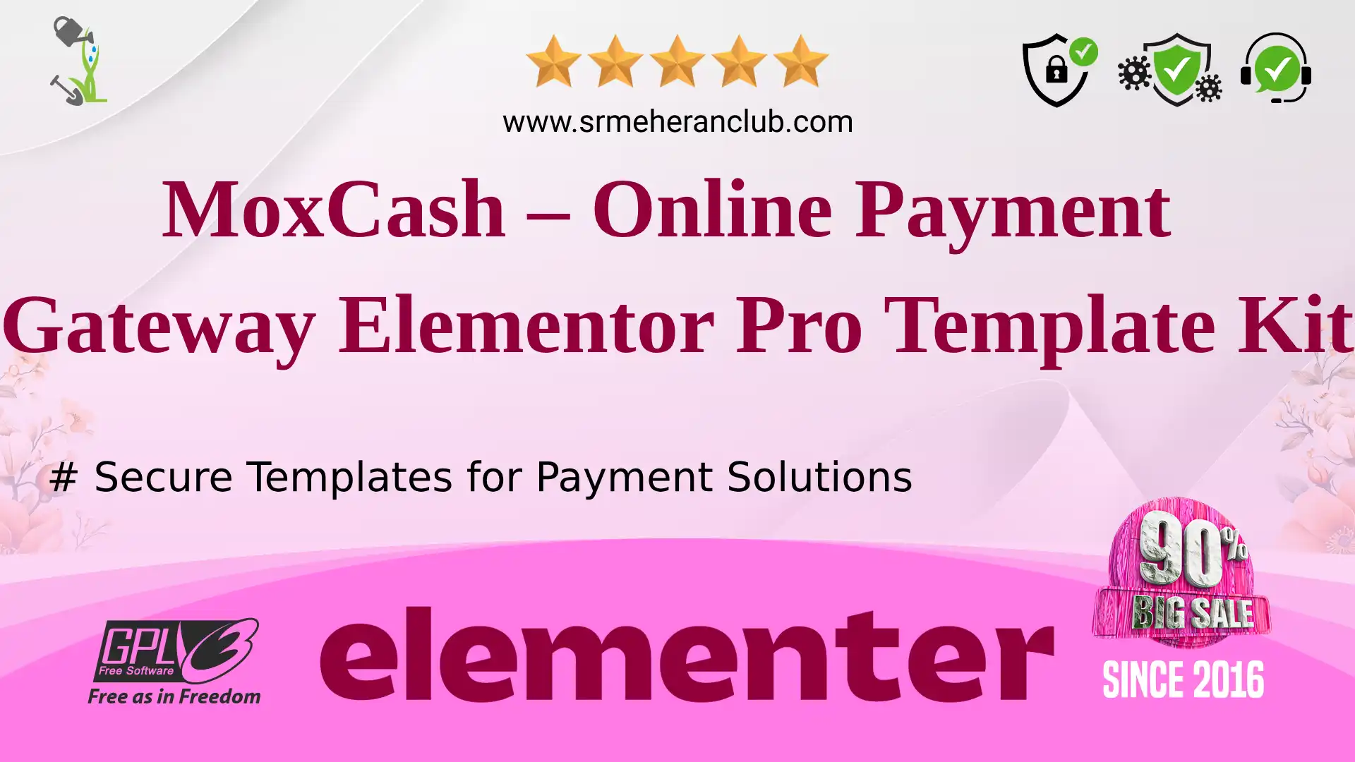MoxCash – Online Payment Gateway Elementor Pro Template Kit