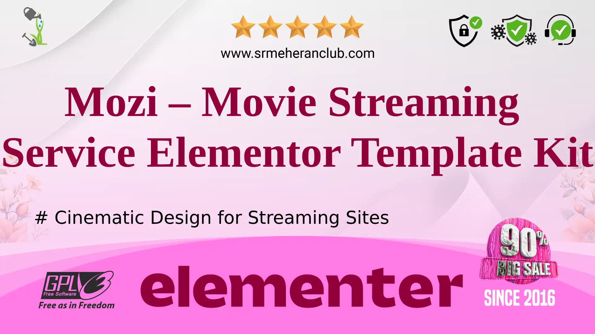 Mozi – Movie Streaming Service Elementor Template Kit — Elementor Kit by Themeforest